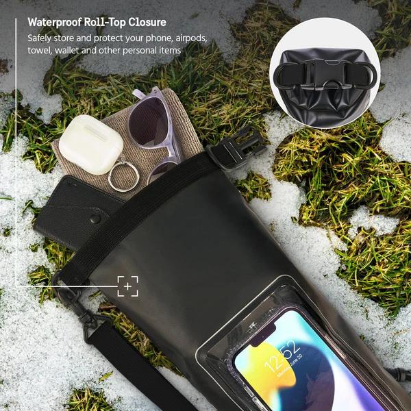 PELICAN �y���J�� �h���h���C�o�b�O 2L �u���b�N [PP048994] Phone Dry Bag - Black 7�C���`���x�܂ł̃X�}�[�g�t�H���ɑΉ� IP68�F�� ���i�摜5