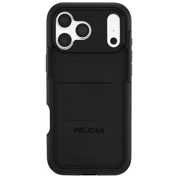 PELICAN ペリカン VOYAGER ボイジャー iPhone18 Pro/17 Pro用 スマホケース ブラック [PP061068] MagSafe対応 専用ホルスター付き