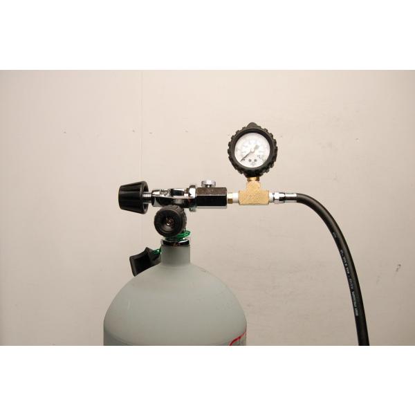「ダイビング用空気タンク　第2弾」　スチールタンク　10L　200気圧　Kバルブ式 divingya_use10l