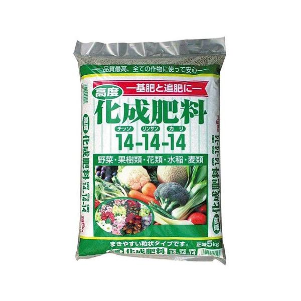 園芸肥料 元肥 追肥 高度 化成肥料 5kg 窒素14 リン酸14 カリ14 基肥 Fs0 Diy工具のホームセンターきらく 通販 Yahoo ショッピング