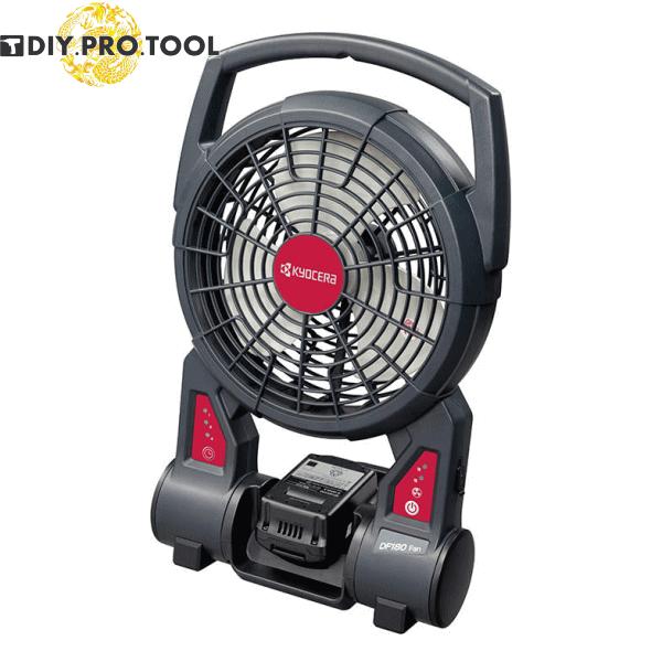 京セラ DF180 充電式ファン Li-ion18V（電源AC・DC18V※電池、充電器別販売品本体のみ）