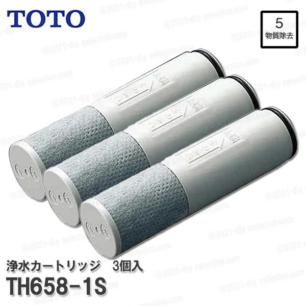 TOTO 【メーカー正規品】TOTO 浄水カートリッジ TH658-1S(標準 TOTO 【メーカー正規品】TOTO 浄水カートリッジ TH658-1S(標準
