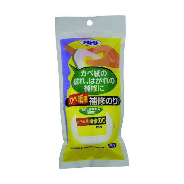 (用途) ●壁紙が破れたり、はがれたりしている部分の補修に適しています。 ●適する下地:木、紙など (商品詳細) ●成分:酢酸ビニル樹脂(40％)、水(60％)   【容量】 100g 【入数】 1点 708