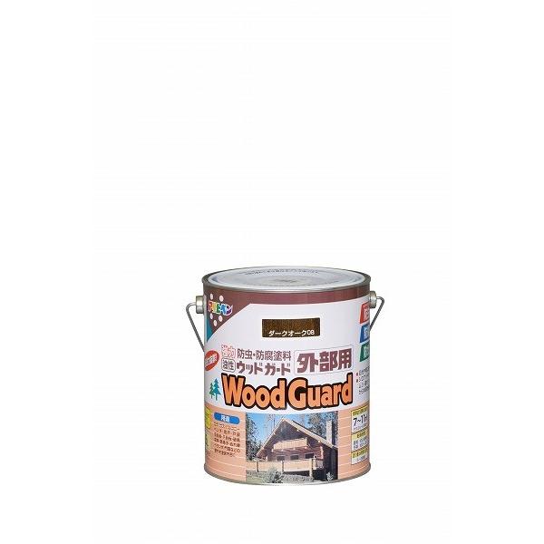 他サイト： アサヒペン 油性ウッドガード 外部用 ダークオーク08 1.6Lの商品画像