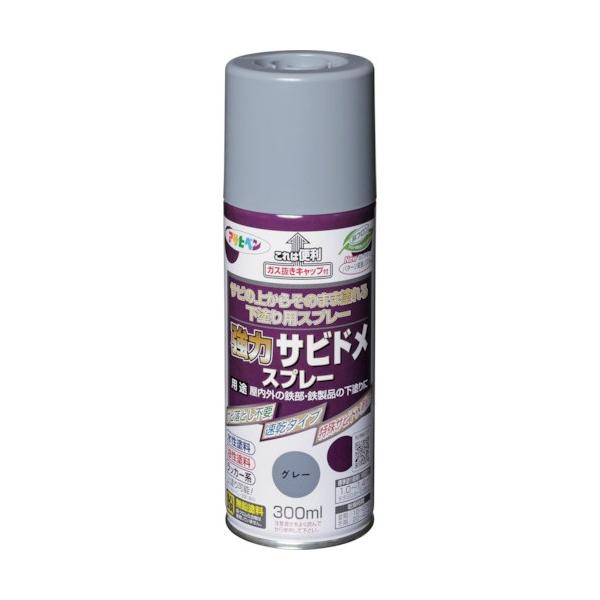 ●サビの上からそのまま塗れる下塗り用スプレー ●速乾性で夏期1時間、冬期2時間で上塗りできる ●水性、油性、ラッカー系塗料の上塗り可能(ラッカー系はスプレー塗料に限る) ●用途:屋内外の鉄部・鉄製品の下塗り用(必ず上塗りをして下さい。 ) ...