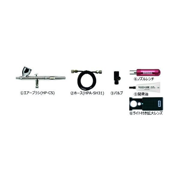 アネスト岩田 エアーブラシキット HP-CS-JP : DIY FACTORY ONLINE SHOP