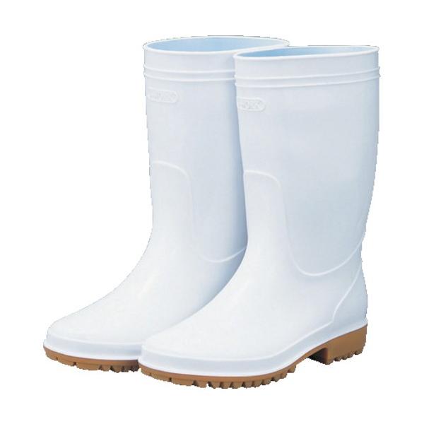 アズワン 耐油長靴 JW707 白 24．5 24.5cm 2-7296-05 1点