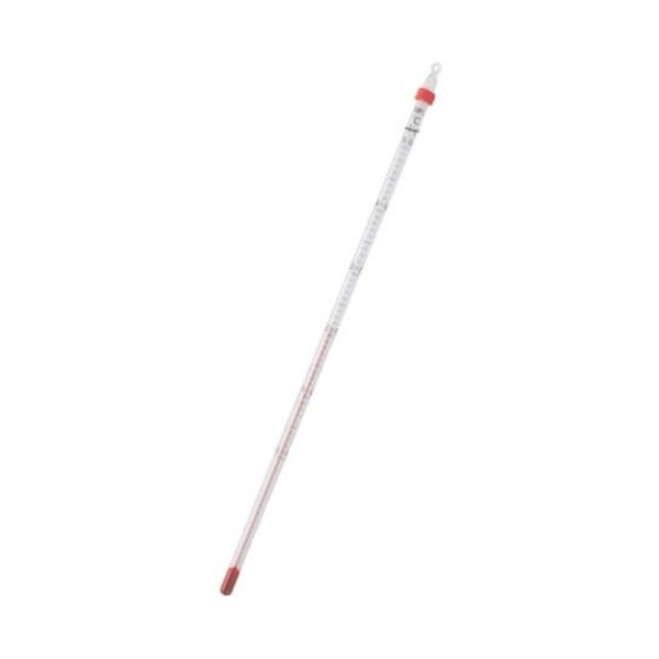 ●開けなくても中が見える透明ケース付きです。 ●★転がり防止のゴム付です。 ●測定範囲:0〜50℃ ●最小目盛:1℃ ●全長:300mm ●転がり防止ゴム付き ●ケース付き ●精度:±1℃ ●※校正はできません。 ●コード番号:0220-0...