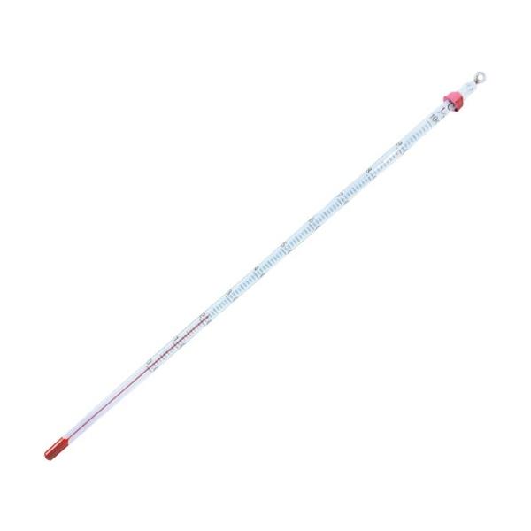 商品画像はイメージ画像です。実際とは異なる場合がございます。 ●開けなくても中が見える透明ケース付きです。 ●★転がり防止のゴム付です。 ●測定範囲:0〜100℃ ●最小目盛:1℃ ●全長:300mm ●転がり防止ゴム付き ●ケース付き ●...