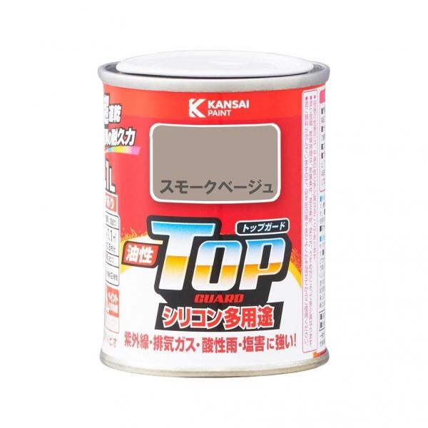他サイト： カンペハピオ 油性トップガード 油性多用途 （つやあり） スモークベージュ 0.1Lの商品画像