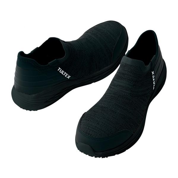 アイトス TULTEX セーフティシューズ（男女兼用） 010ブラック 25.0 51662