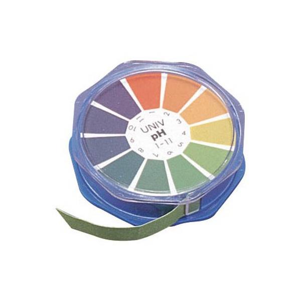 ●密閉性の高い小型容器に納め、変質を防いでいます。 ●測定範囲:pH1〜11 ●幅:9mm ●長さ:6m 試験紙 試験紙 検出試験紙  【入数】 1個 UNIV(ユニバーサル)