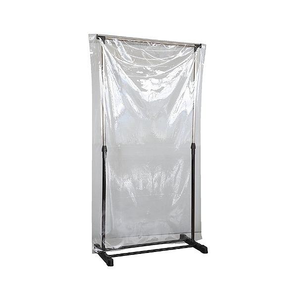 ●商品サイズ：80×42×110〜170cm●セット内容：パーテーション用ポール（未組立）×1、飛沫防止透明ビニールシート　標準サイズ（915×1700×0.2mm）×1　※ビニールシートを固定するためのクリップは付属いたしません。●飛沫防...