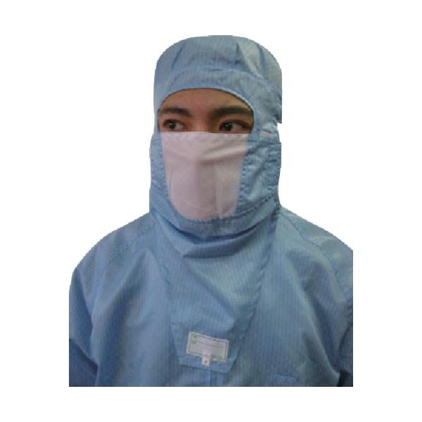 ■特徴 超導電性加工繊維を使用しています。 メッシュ使いにより呼吸が楽です。 首からの発じんを抑えるガード付です。 マジックテープ付きの為、脱着が簡単です 洗濯して繰り返しご使用頂けます。  ■用途 クリーンルームなどチリ、ホコリ、静電気対...