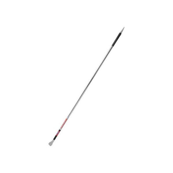 ●頭部、尾部がトリプル接合で更に抜けにくい ●生産国:日本 ●材質:頭部・尾部/S55C、中間部/HITEN590 ●長さ:1800mm ●重量:3240g  【サイズ】 1800