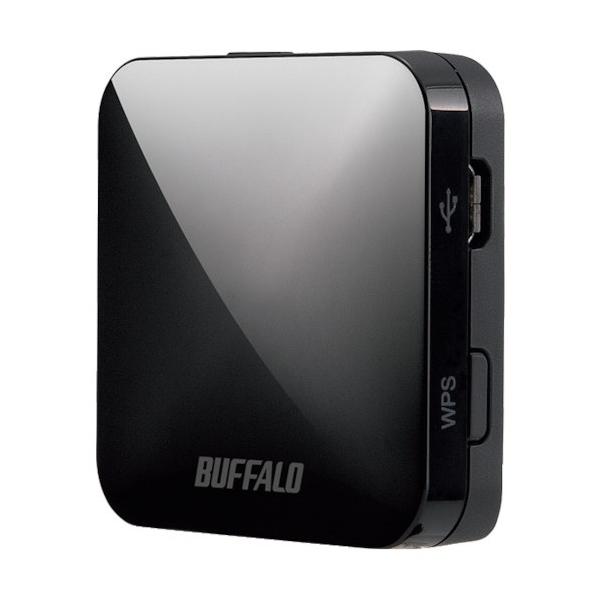 他サイト： バッファロー 無線LAN親機 11ac/n/a/g/b 433/150Mbps トラベルルーター ブラック WMR-433W2-BKの商品画像