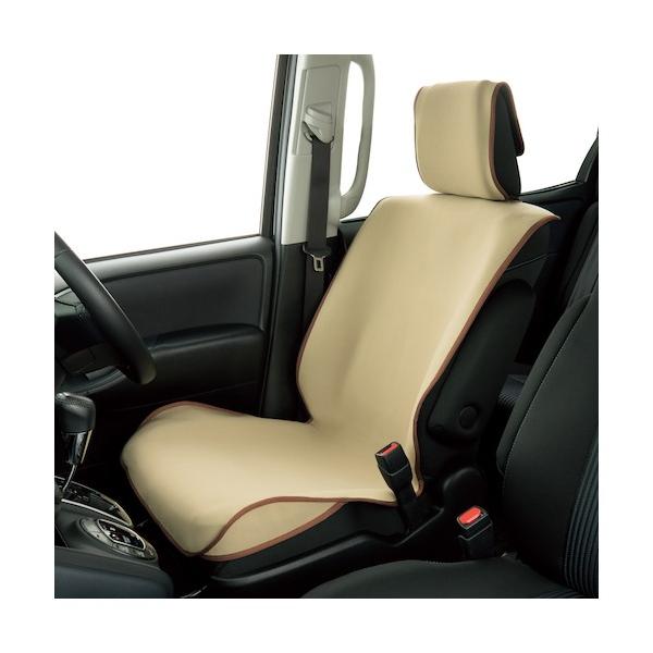 他サイト： ボンフォーム カーシートカバー 防水デオ フロント1枚 ベージュ 40255088の商品画像