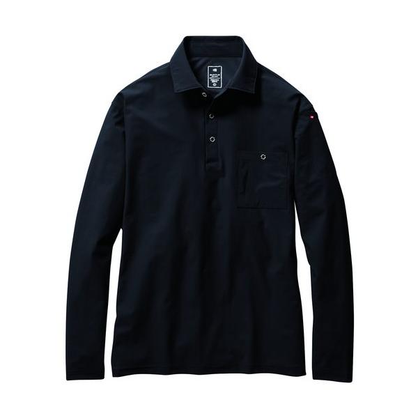 バートル(BURTLE) 長袖シャツ 235-35-M ブラック ブラック M 235-35-M 1着
