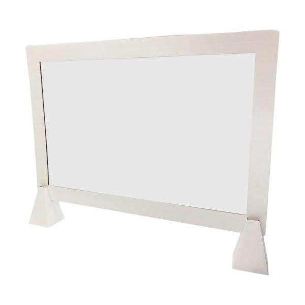 ■特徴 会議や打ち合わせ、食事の際にウイルス等の飛沫感染防止に役立ちます。 工具不要で、組み立て設置が簡単です。 2種類のスタンドで、開口部あり・なし仕様の2パターンの組み立てをすることが出来ます。  ■用途 受付窓口、会議、打ち合わせ、食...