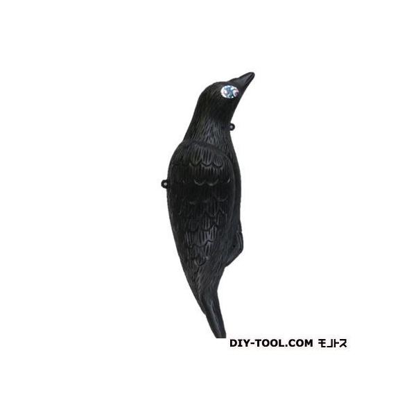 サイズ:全長約49cmの大型サイズ カラス除けの定番、大型カラスです。   【サイズ】 全長49cm 【カラー】 黒 【入数】 1点