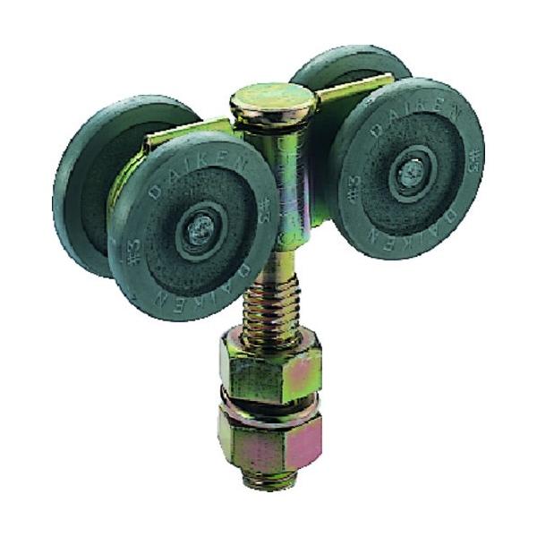 ■用途 扉吊り用。  ■仕様 耐久基準：7万m(常温下定格荷重)  ■材質 本体:スチール 戸車:鋳物   【入数】 1個 #34WH