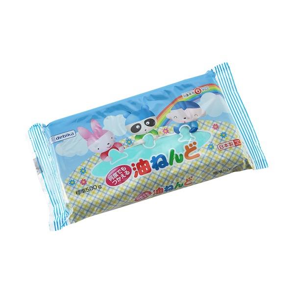 何回使っても、品質が変化しないので長く使えるねんど きめが細かく、手ざわりの良い、レギュラータイプの油ねんど。 重量:標準500g   【入数】 1点 93186