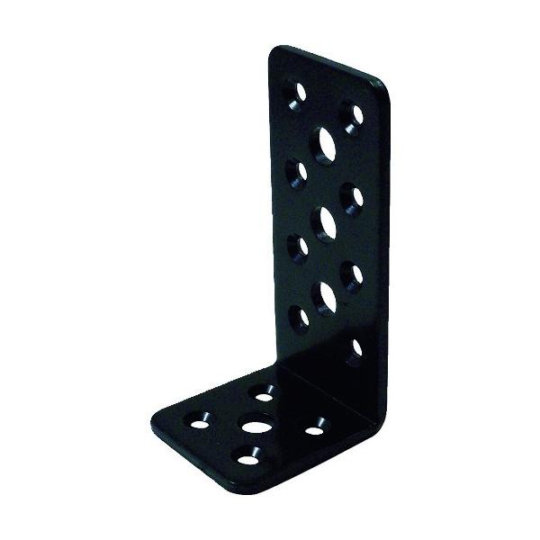 他サイト： ダイドーハント マルチ金物Ｌ型不等辺ブラック３．２×４０×９０×４５ 69103の商品画像