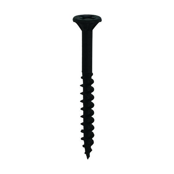 ダイドーハント 軸細 コーススレッド(フレキ/半ネジ)BK 鉄 /リン酸亜鉛 3.3×30mm 45701