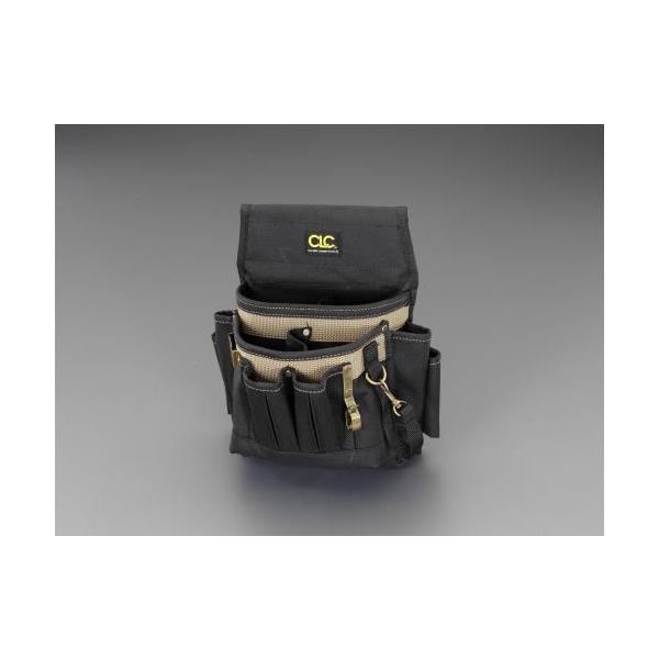 未使用品 エスコ 200x100x270mmツールポーチ(10ポケット) 200×100×270mm