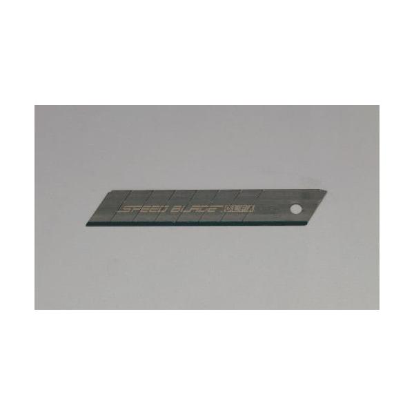 ●EA589BC-1、-2用替刃(5枚) ●材質…合金工具鋼 ●特専黒刃の研磨面にフッ素加工を施し、カット時の抵抗を軽減することで、驚きの軽い切れ味を実現した「スピードブレード」(大型カッターナイフ用)です ●プラケース包装の5枚入り カッ...