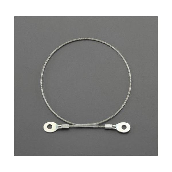 ●材質…ワイヤー:ステンレス(SUS304)、端子:スチール(三価ユニクロメッキ) ●両端ビス止め端子付 ●端子の穴径…φ4.2mm ●線径…1.2mm ●使用荷重…30kg ●全長…300mm ワイヤーロープ ワイヤロープ  【入数】 1...
