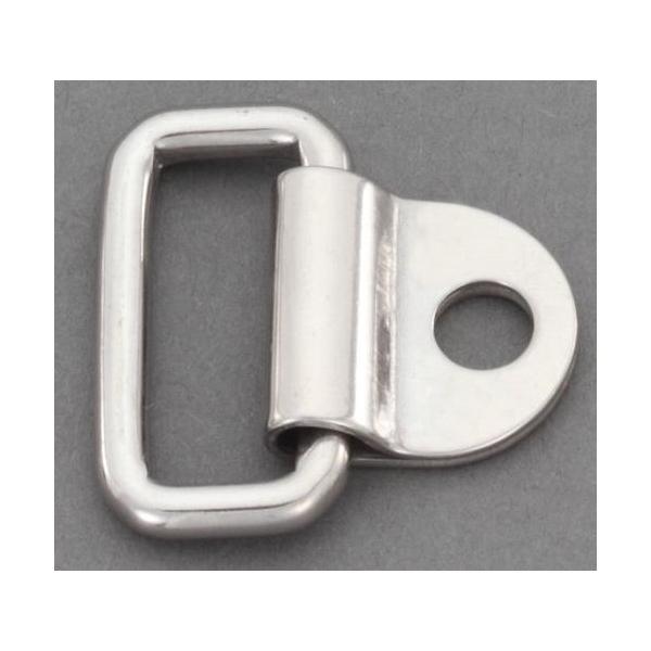 ●材質…ステンレス(SUS304) ●参考使用荷重…10kg ●サイズ…A:20mm、B:10mm、L:17mm、W:15mm、D1:1.85mm、D2:3mm、d:4.8mm   【入数】 1 EA638BK26