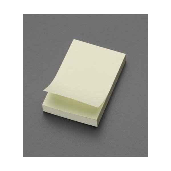 ●しっかりくっつく強粘着タイプ ●貼ってはがせるメモです。 ●再生紙使用 ●カラー…イエロー ●サイズ…76.2×50.8mm ●入数…100枚×1個   【入数】 1 EA762GA10A