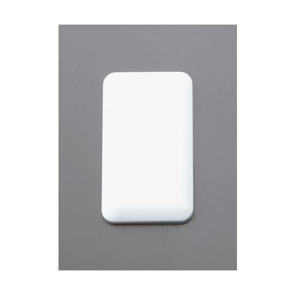 ●材質…ABS樹脂 ●カラー…ホワイト ●1連用 ●サイズ…70×120×8.8(T)mm   【入数】 1 EA940CD486