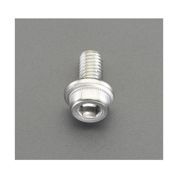 エスコ M6x15mm フランジソケットステンレス ソケットアダプター EA949MM-615