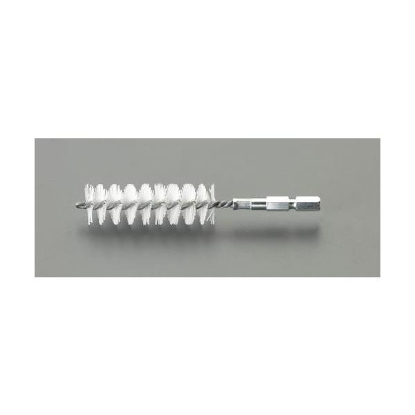 エスコ 六角軸付チューブラシ(ナイロン) 19mm EA819BL-334 1個