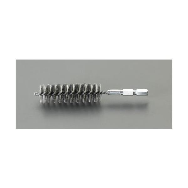 エスコ(esco) 10mm 六角軸付チューブラシ(ステンレス) EA819BL-311 1個