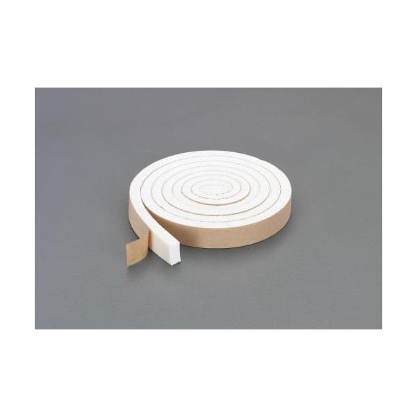 エスコ 10x10mmx2m 隙間埋めテープ(ホワイト) EA944KD-61A