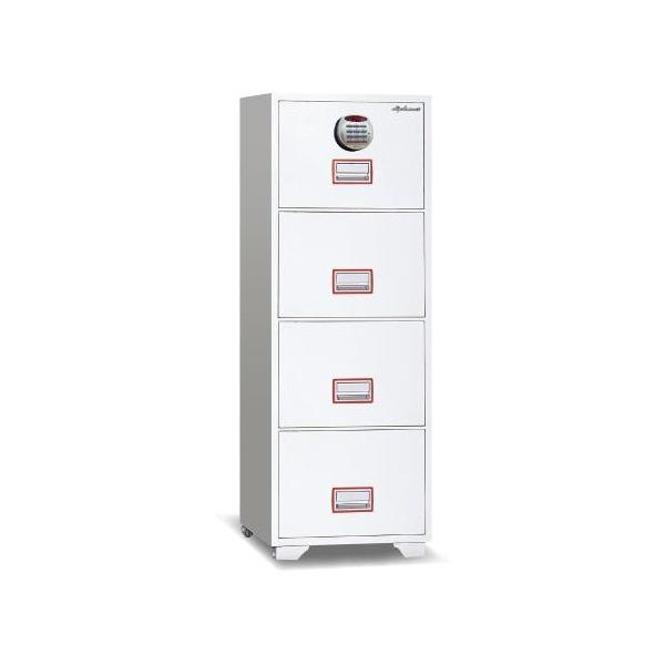 ※法人専用品※エスコ 528x709x1466mm 耐火ファイリングキャビネット EA954HE-57 1台