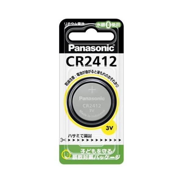 他サイト： ※法人専用品※esco|エスコ (CR2412) 3V コイン電池(リチウム) EA758YD-26 1個の商品画像