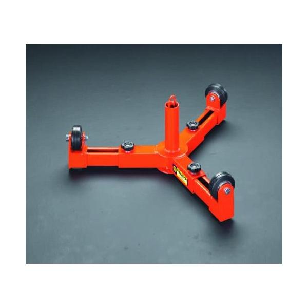 ●メーカー…マーベル（MARVEL） ●型番…E-6707 ●ドラムの径に合わせてドラムローラーの脚部をスライドさせて調節でき安定した作業ができます。 ●サイズ…φ440〜620×250(H)mm ●ゴム車輪径…75mm ●耐荷重…300k...