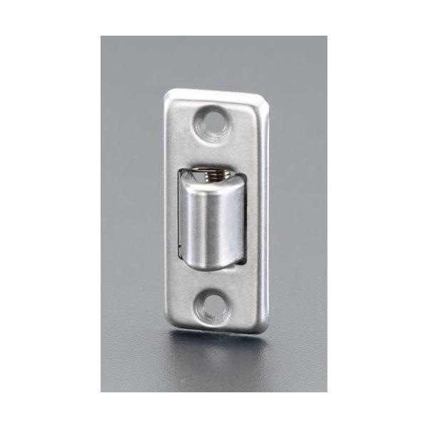 ●材質…ステンレス(SUS304) ●穴径…3.6mm ●板厚…3mm ●サイズ…18.6(W)×43.2(L)mm ●重量…70g ●推奨ねじ…M3 皿小ネジ小頭 ●使用例…点検口扉、消火器ボックス、消火栓ボックス ●耐塩、耐熱、耐薬品性...