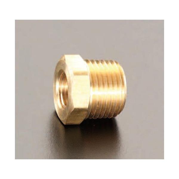 エスコ NPT1/8 xNPT1/4 NPTブッシング EA442AB-12