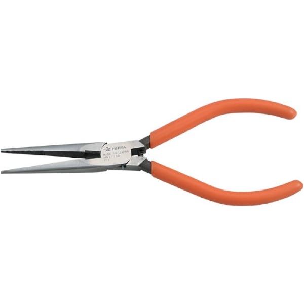 先端は強靭で耐久性に優れ、加え・折り曲げ作業に最適です。 交換用ばねは、FNS-6(5本入)です。 刃部硬度HRC57〜61です。 くわえ部は滑りにくいギザ付です。 製造時の使用電力の20％を太陽光発電で賄っています。 用途 折り曲げ作業、...