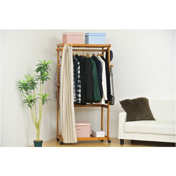 �t�N�_�N���t�g �J�[�e���t�n���K�[ �u���E�� W920×D500×H1600mm H-2030 2