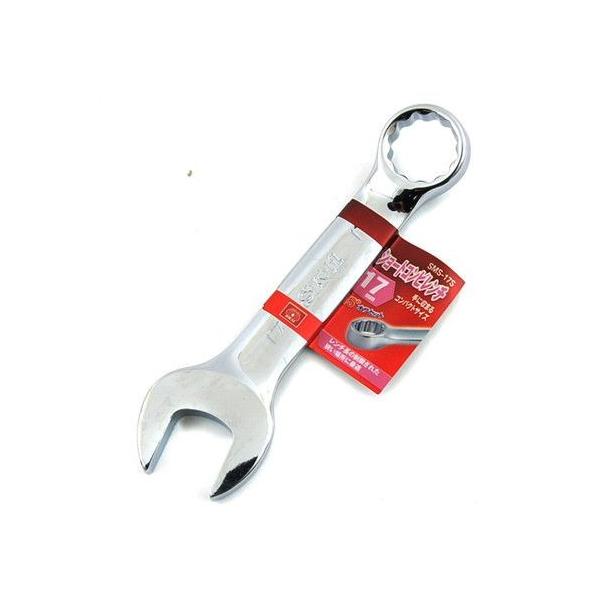 他サイト： SK11 ショートコンビレンチ 17.0mm SMS-17Sの商品画像