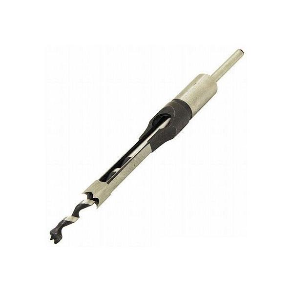 ホゾ穴あけ等に四角の穴があけられます。 角のみ用ドリルスタンドを使用して、ホゾ穴あけ等に四角の穴あけ作業。 角のみドリルスタンドセット(SKDS-45S)で使用して下さい。 電気ドリル、ボール盤では使用できません。 ●サイズ:3/8(9.5...