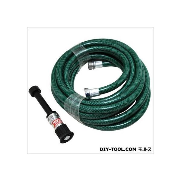 散水ホース　動作未確認 藤原産業 散水ホースセット微粒子ノズル 25MMX8M 1 : DIY FACTORY