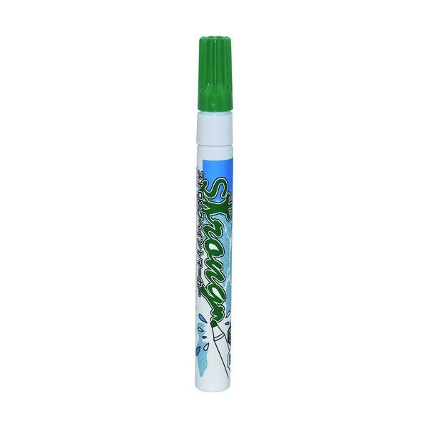 不易糊 ストロングペイントマーカー 丸芯 緑 2mm FKST13-H