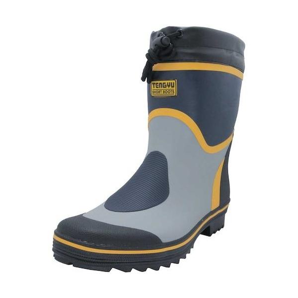 富士手袋 ショートカラーブーツ27．0 9707-27.0 1足